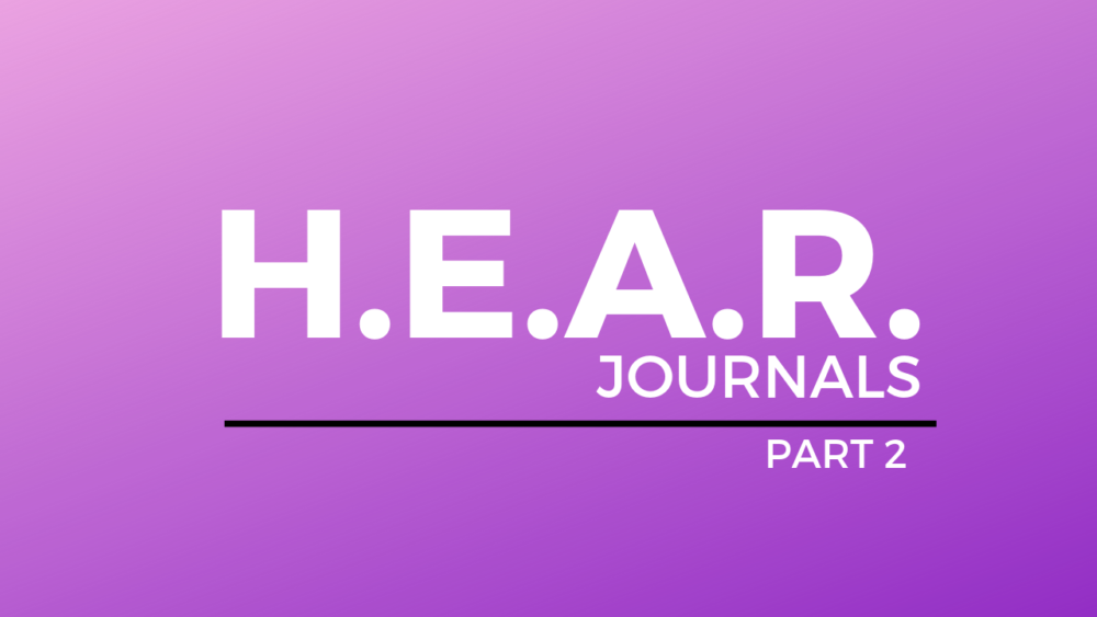 H.E.A.R. Journals - Part 2 Image