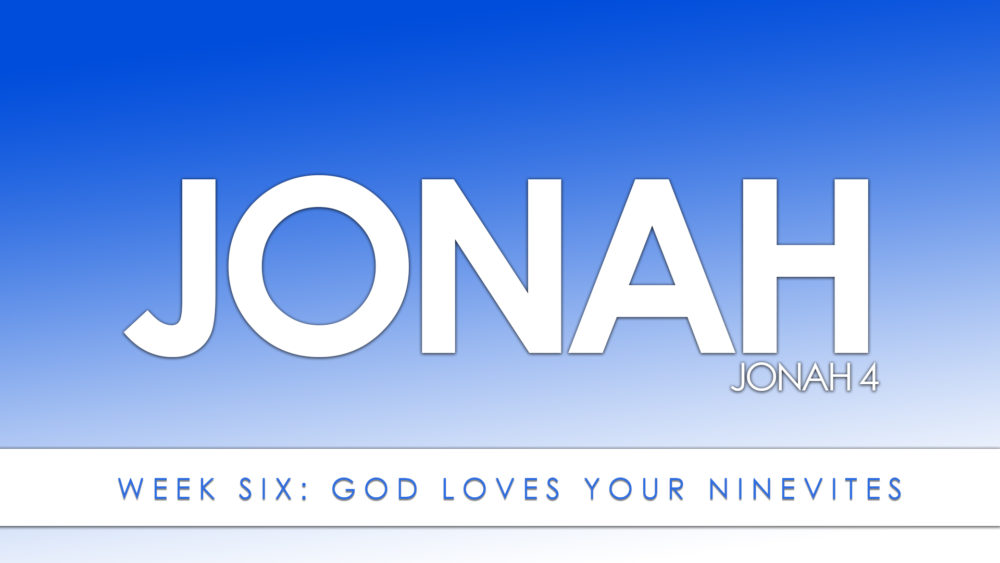 Jonah: God Loves Your Ninevites Image
